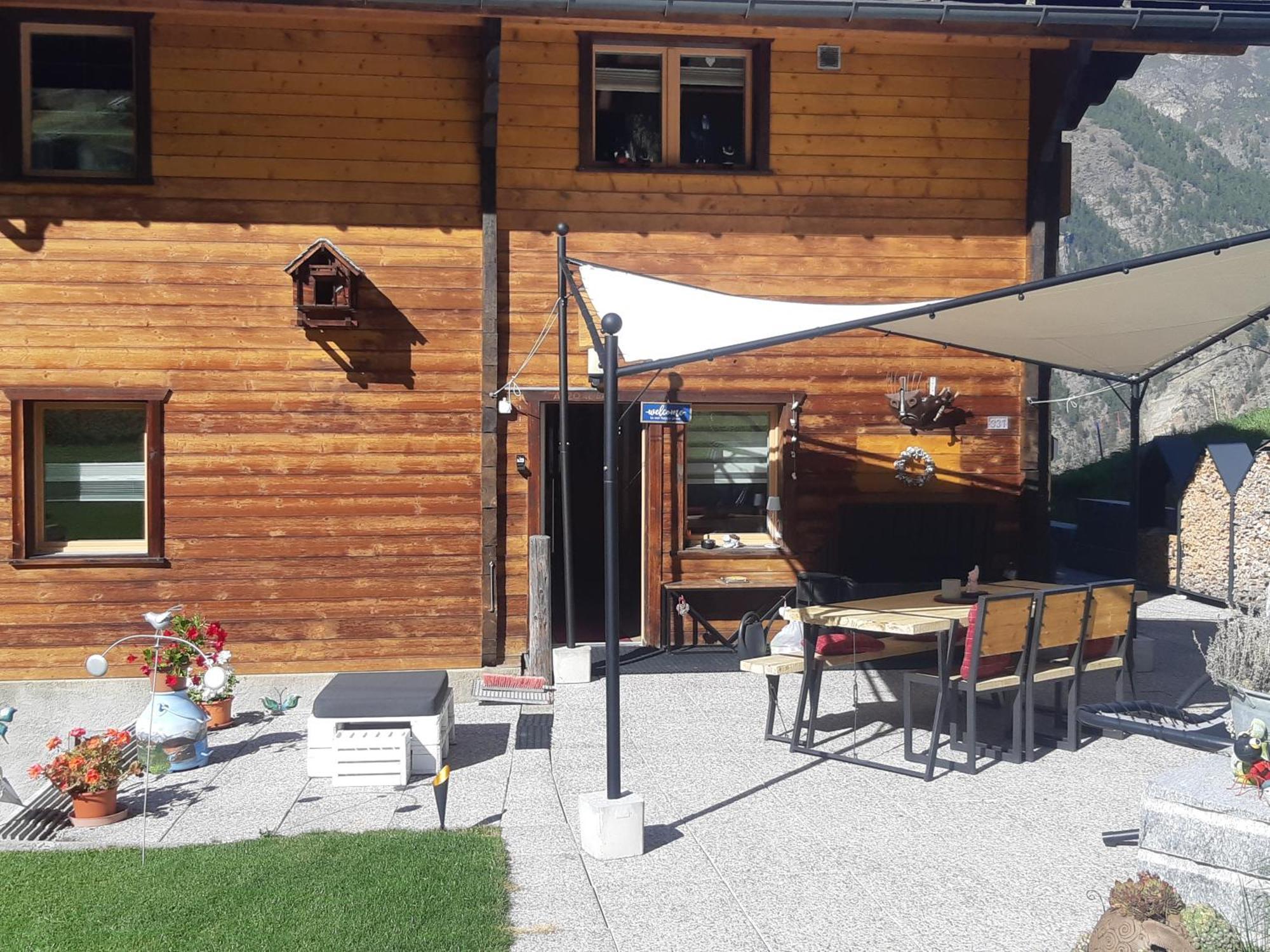 Ferienwohnung Riebe 331 Grächen Exterior foto